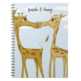Schattige Giraffe Lovers Notitieboek