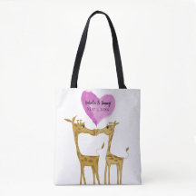 Schattige Giraffe Lovers