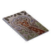 Schattige Giraffe Notitieboek (Rechterzijde)
