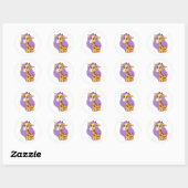 Schattige Giraffe Sticker – Schattigee Cartoon Ani (Vel)
