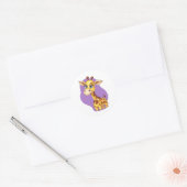 Schattige Giraffe Sticker – Schattigee Cartoon Ani (Envelop)