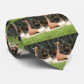 Schattige Giraffe Stropdas (Opgerold)