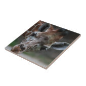Schattige Giraffe Tile Tegeltje (Zijkant)