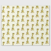 Schattige Giraffes inpakpapier (Vlak)