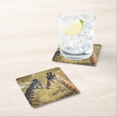 Schattige Giraffes Onderzetter (Insitu)