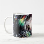 Schattige Girl's design Koffiemok (Links)