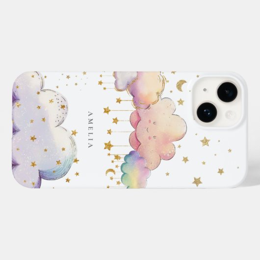 Schattige Girly Fun Case-Mate iPhone Case (Achterkant (horizontaal))