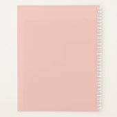 Schattige Girly Pink 2025 Planner (Achterkant)