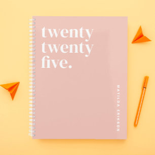Schattige Girly Pink 2025 Planner