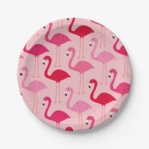 Schattige Girly Pink Flamingo patroon