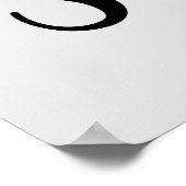 schattige glam squad make-up Artiest word art Poster (Hoek)