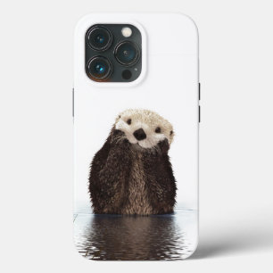 Schattige glimlach otter in Lake OtterBox iPhone C Case-Mate iPhone Case