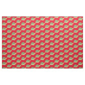 schattige glimlende schildpad stof (Fat Quarter)