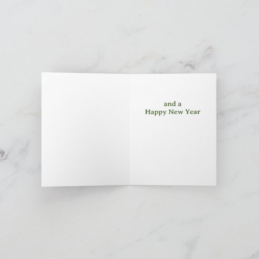 Schattige gluren grappig rendier kerst feestdagen kaart (Binnen)