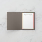 Schattige gluren Verpleegster voeg bericht olifant Kaart (Binnen)