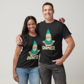 Schattige Gnomaste Grappige Mediterende Kabouter C T-shirt (Unisex)