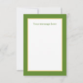 Schattige Gnome bericht toevoegen Bedankkaart (Achterkant)