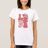 Schattige Gnome Love Valentijnsdag T-shirt (Voorkant)