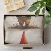 Schattige Gnome met het Pointiest Pet! Tissuepapier (Geschenk)