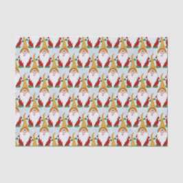 Schattige Gnome Xmas Kerst Kinder Tissue Papier