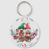 Schattige gnomen sleutelhanger (Voorkant)