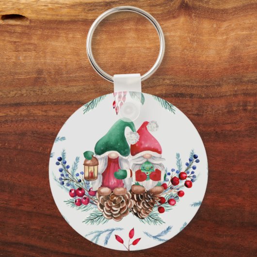 Schattige gnomen sleutelhanger (Voorkant)