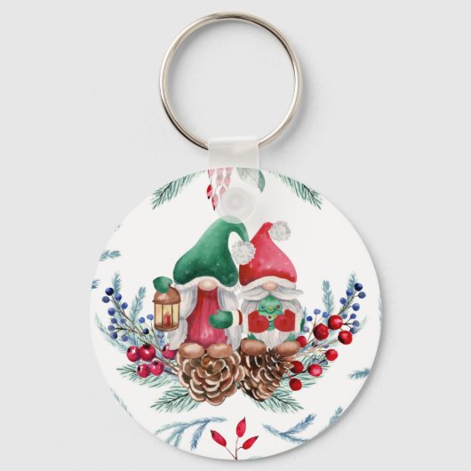 Schattige gnomen sleutelhanger (Achterkant)