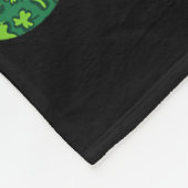 Schattige Gnomes Er Tech Squad Grappige St Patrick Fleece Deken (Hoek)