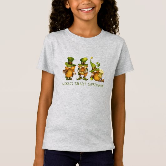 Schattige Gnomes Grootste Leprechaun St. Patrick's T-shirt (Voorkant)
