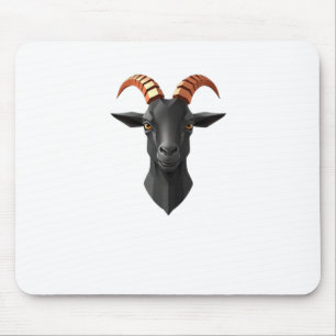 Schattige Goat Hear 3D - Animals World Sticker Muismat