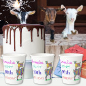 Schattige Goats 10e verjaardagsfeest Papieren Bekers