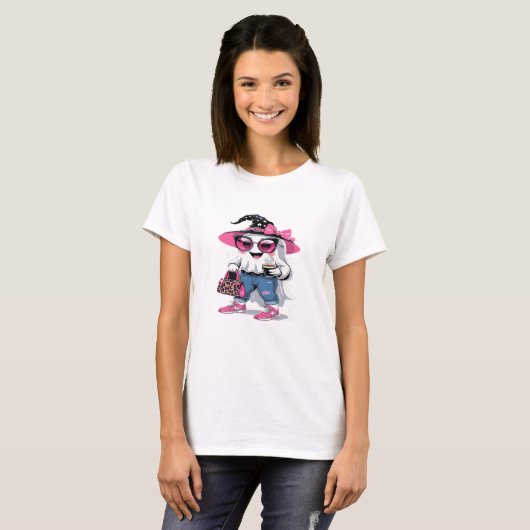 Schattige Goblin Halloween T-Shirt – Grappig Spook (Voorkant volledig)