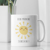 Schattige Goedemorgen Zonneschijn Kawaii Koffiemok