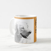 Schattige Golden Retriever Mama Mok (Voorkant links)