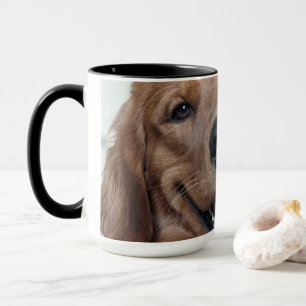 Schattige Golden Retriever Originele Hondenfotog Mok