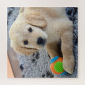 Schattige Golden Retriever Puppy Legpuzzel (Verticaal)