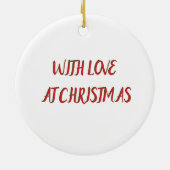 Schattige Goldendoles  Red Truck Ornament (Achterkant)