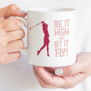 Schattige Golf T-shirt Grappige Humor Sport Pro Ma Koffiemok