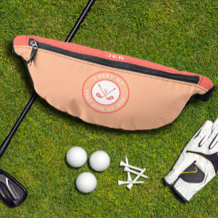 Schattige Golfer Humor Funny Golf Club Sport Pro P Heuptasje