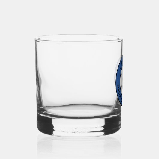 Schattige Golfer Humor Golf Iron Sports Pro Blauw  Whisky Glas (Rechts)
