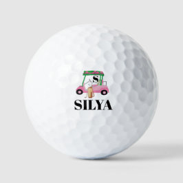 Schattige Golfkar – Minimaal Zomer Golfballen