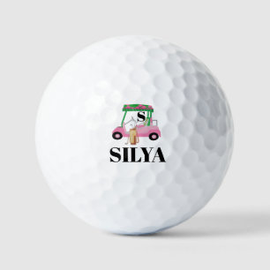Schattige Golfkar – Minimaal Zomer Golfballen