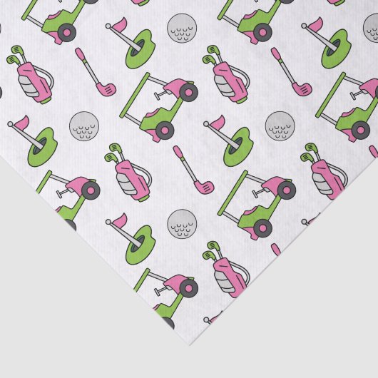 Schattige golftissuepapier tissuepapier (Detail)