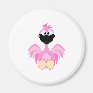 Schattige Goofkins flamingo Magneet