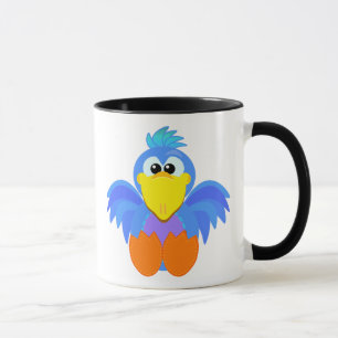 Schattige Goofkins grappige vogel Mok
