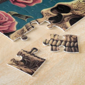 Schattige  Gothic Meisje Legpuzzel (Zijkant)