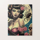 Schattige  Gothic Meisje Legpuzzel (Verticaal)