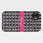 Schattige gotische schedel en gekruiste botten mei Case-Mate iPhone case (Achterkant (horizontaal))
