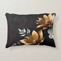 Schattige Goud & Zilver Bloemen Zonnebloem