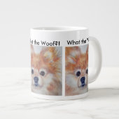 SCHATTIGE GOUDE POMERANIËR GROTE KOFFIEKOP (Voorkant rechts)